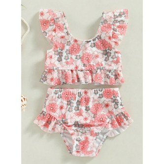 Βρεφικό-Μαγιό-Μπικίνι-Flowers swimsuit